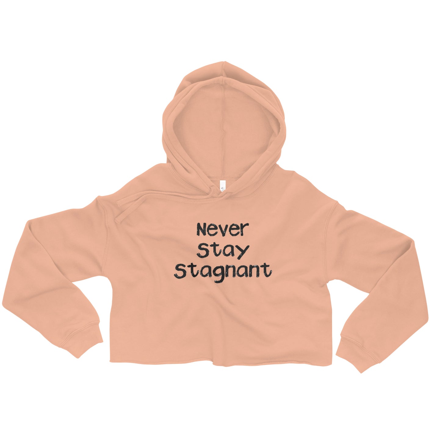 Crop Hoodie with a Flirty Message