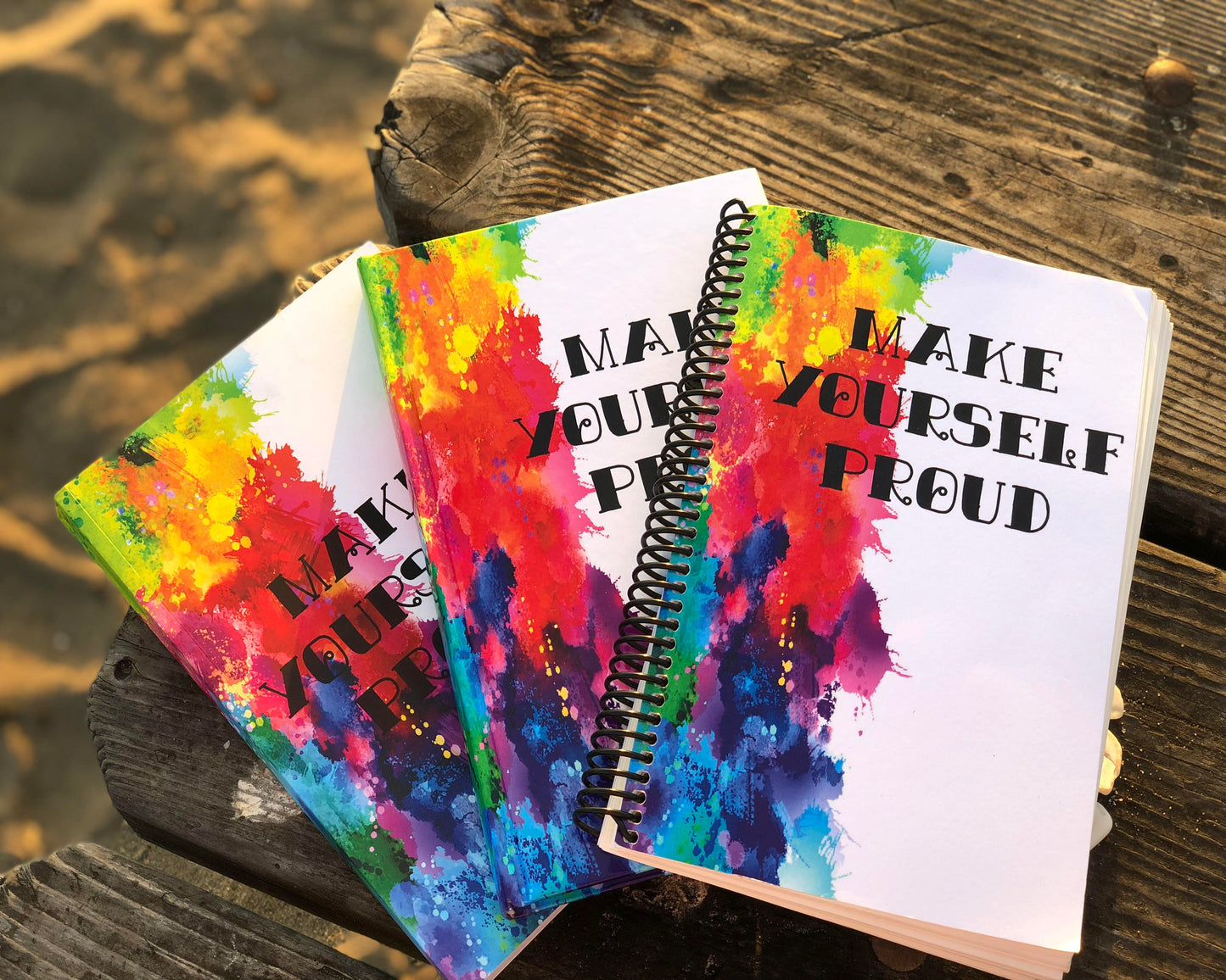 Make Yourself Proud: An Interactive Self-Improvement Journal