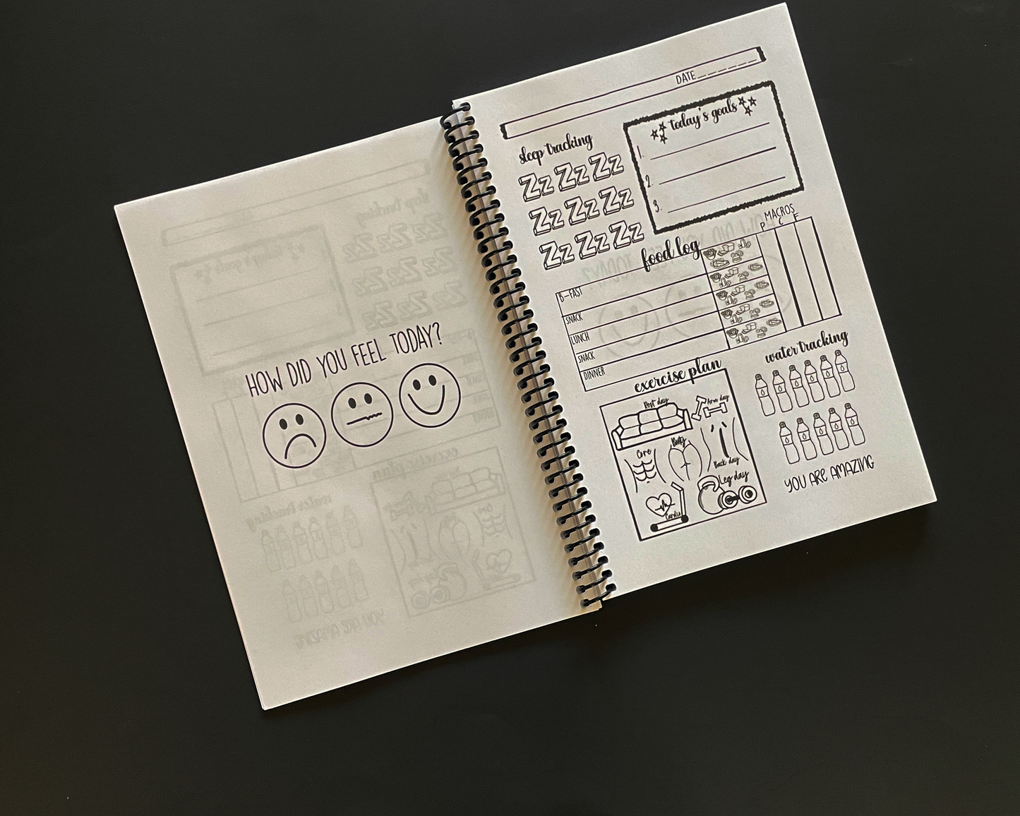 I Love My Body: An Interactive Fitness Journal