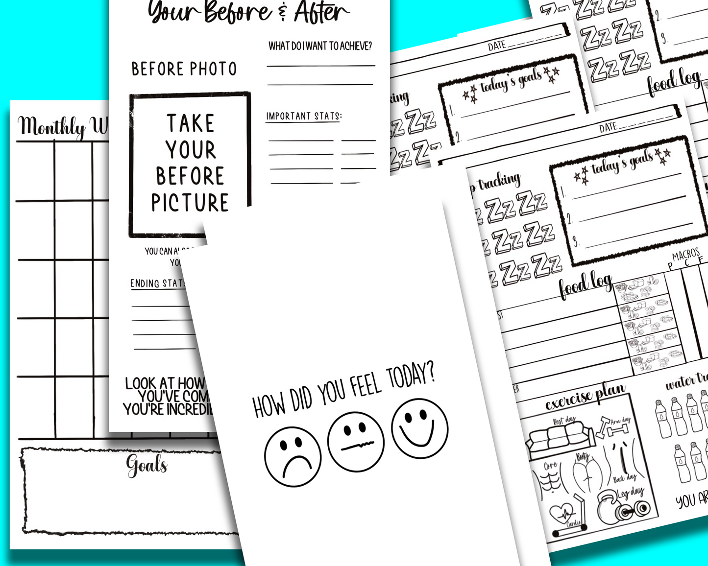 I Love My Body: An Interactive Fitness Journal
