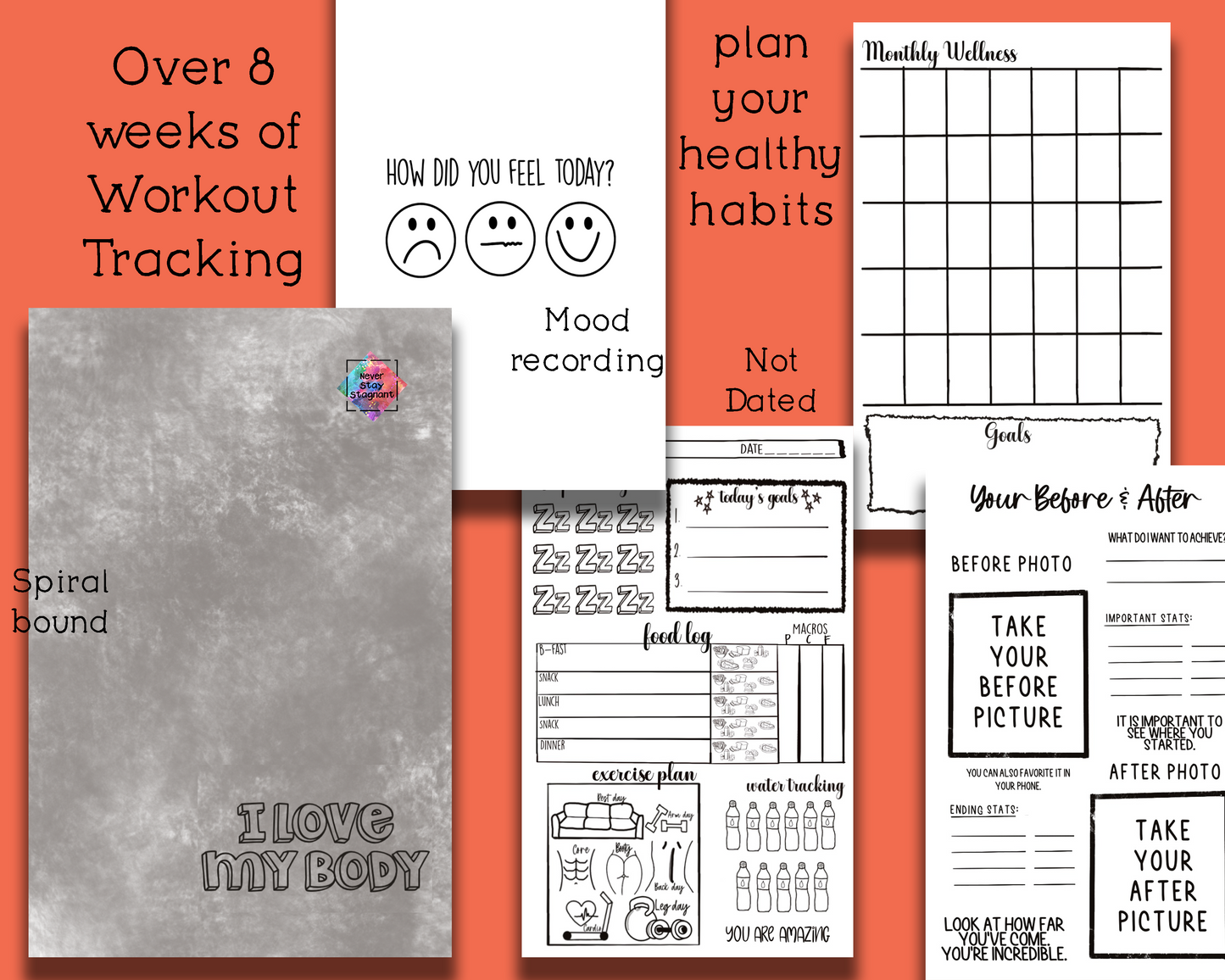 I Love My Body: An Interactive Fitness Journal