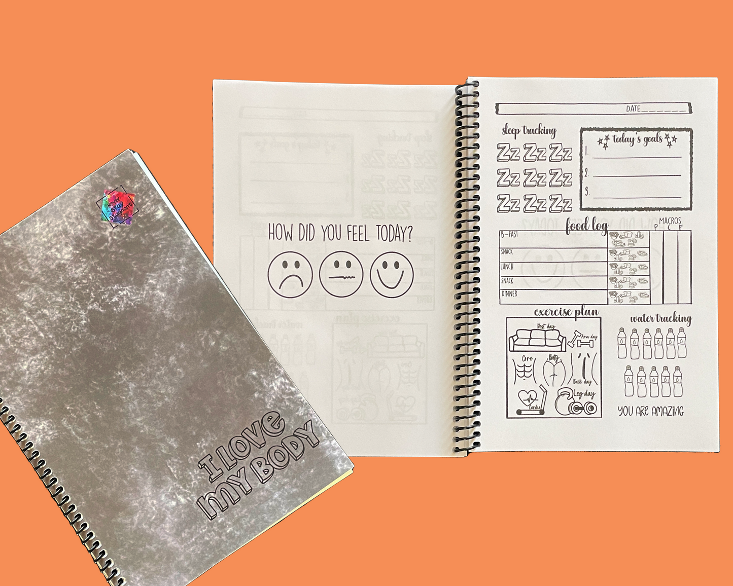 I Love My Body: An Interactive Fitness Journal